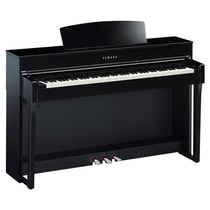 PIANO DIGITAL YAMAHA CLP-645PE NEGRO PULIDO