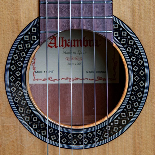 GUITARRA ALHAMBRA 1C HYBRID TERRA