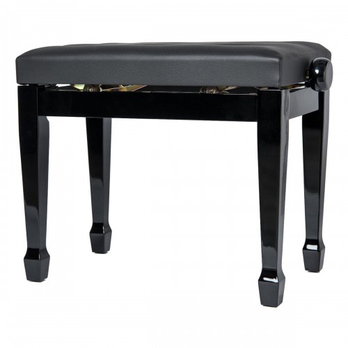 BANQUETA PIANO PIANOVA PS-01M NEGRO BRILLO