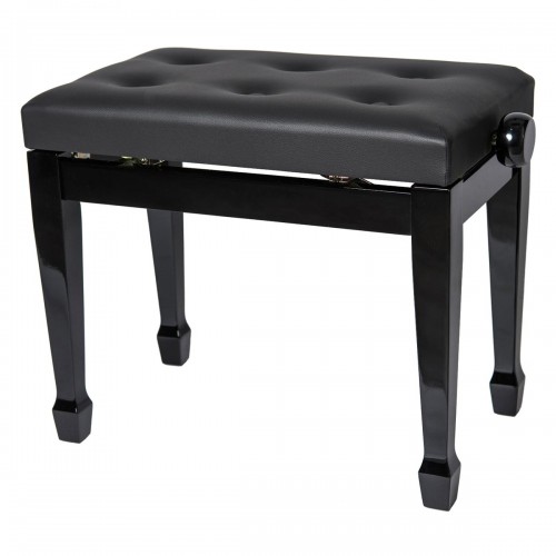 BANQUETA PIANO PIANOVA PS-01M NEGRO BRILLO