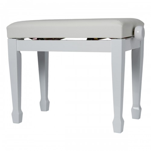 BANQUETA PIANO PIANOVA PS-03M BLANCO BRILLO